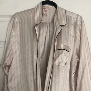 Victoria Secret satin pajama set.